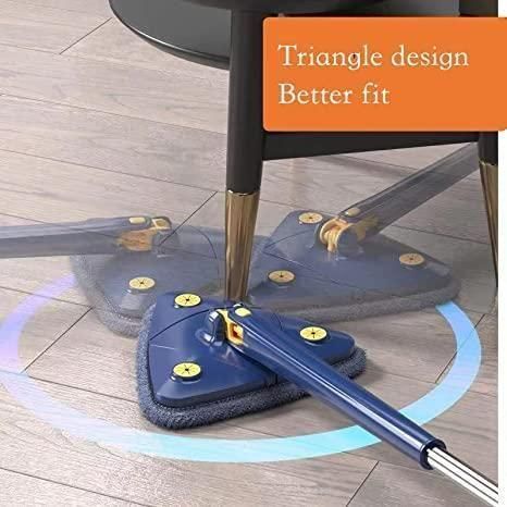 Rotatable Adjustable Triangle Cleaning Mop