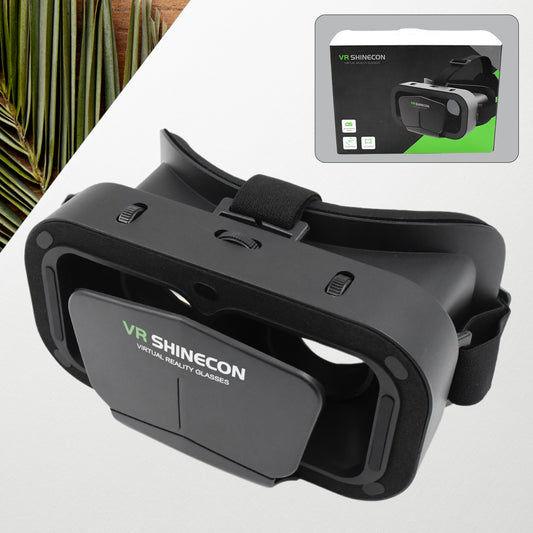 3D VR Headset  Compatible with iPhone & Android Ideal for 3D Movies & VR Games (1 Pc)